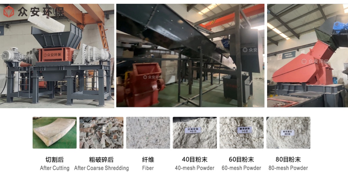 眾安環(huán)保廢棄風電葉片處理生產(chǎn)線，為可持續(xù)未來按下“快進鍵”