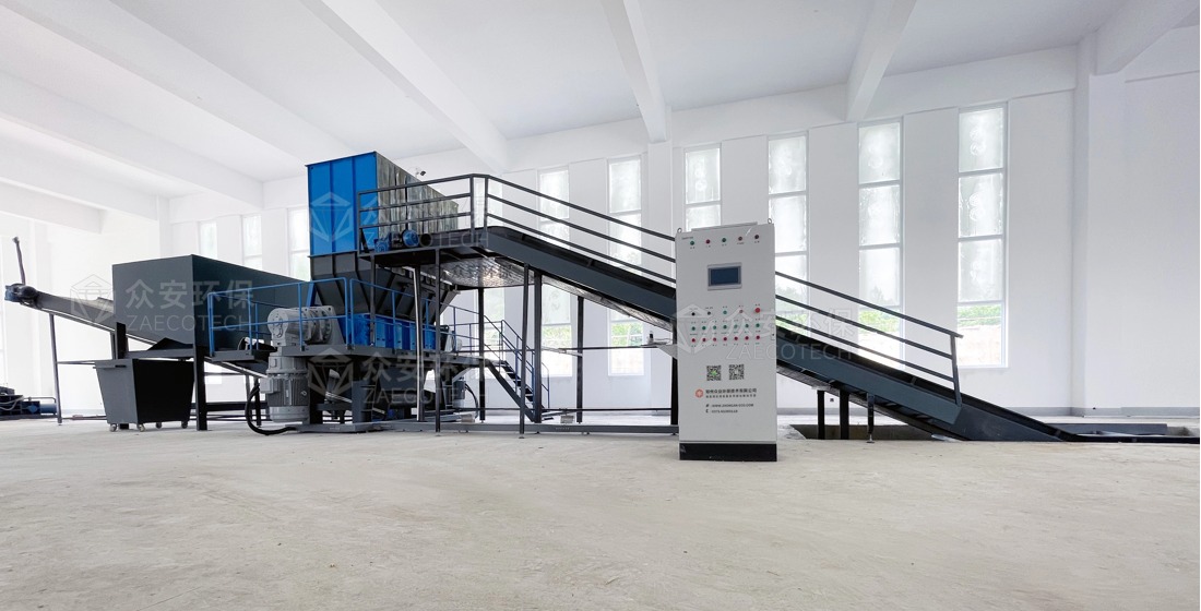 湖北大件垃圾處理生產(chǎn)線項目